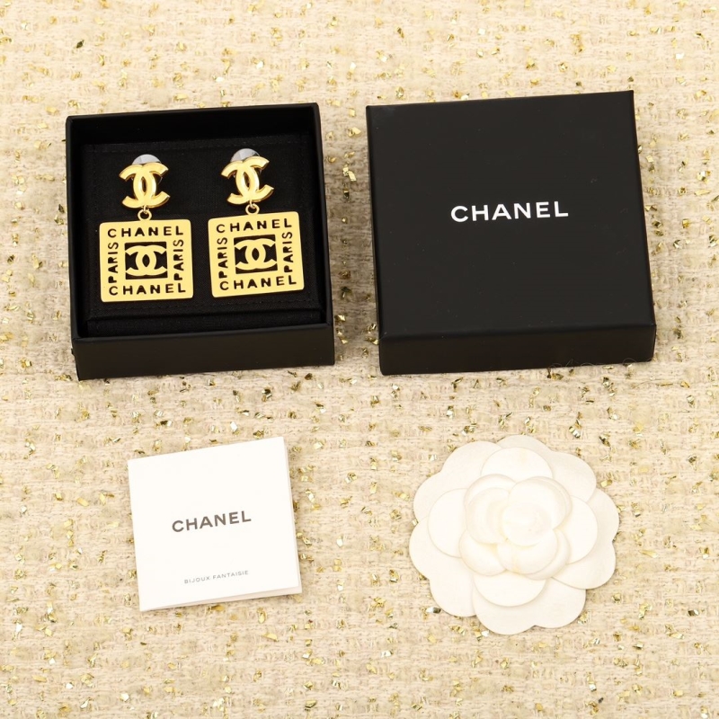 Ch*el earrings